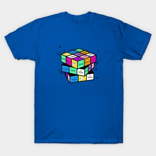 Colorful Rubik's Cube of YOU T-Shirt